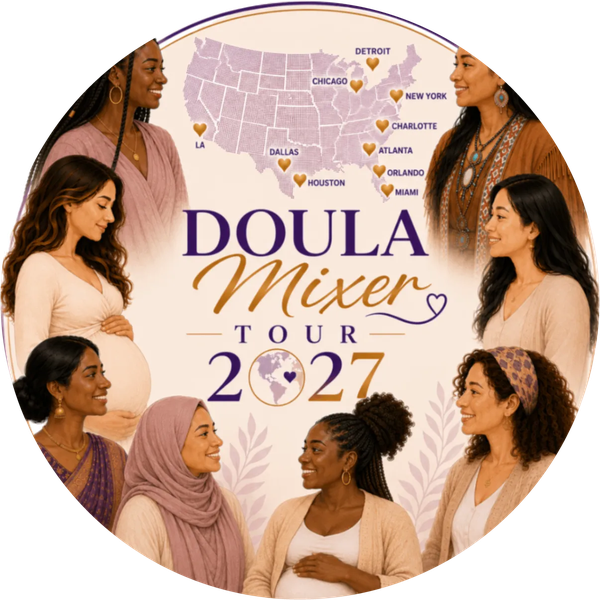 Doula Mixer Tour 2027 logo