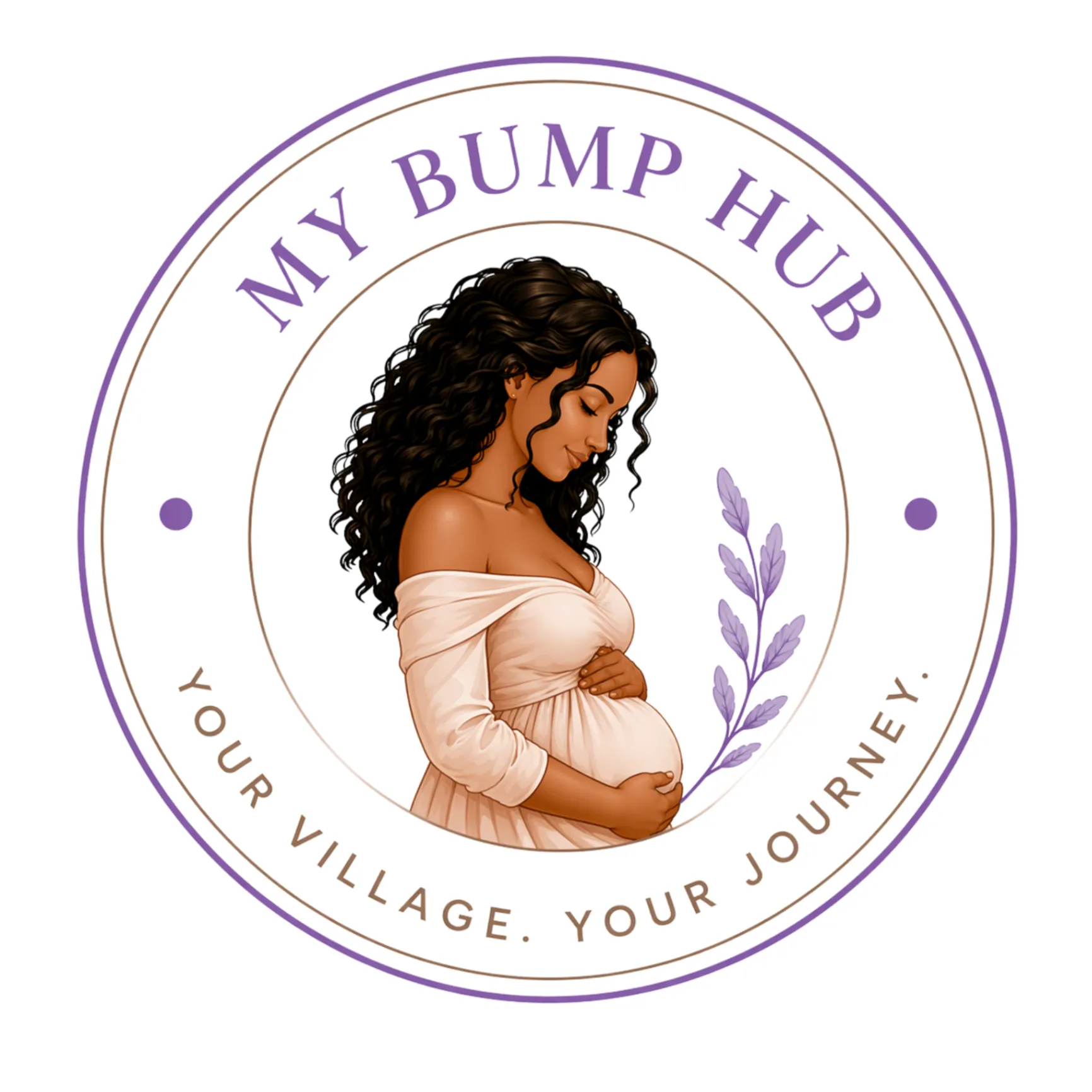 New Bump Hub Icon Logo